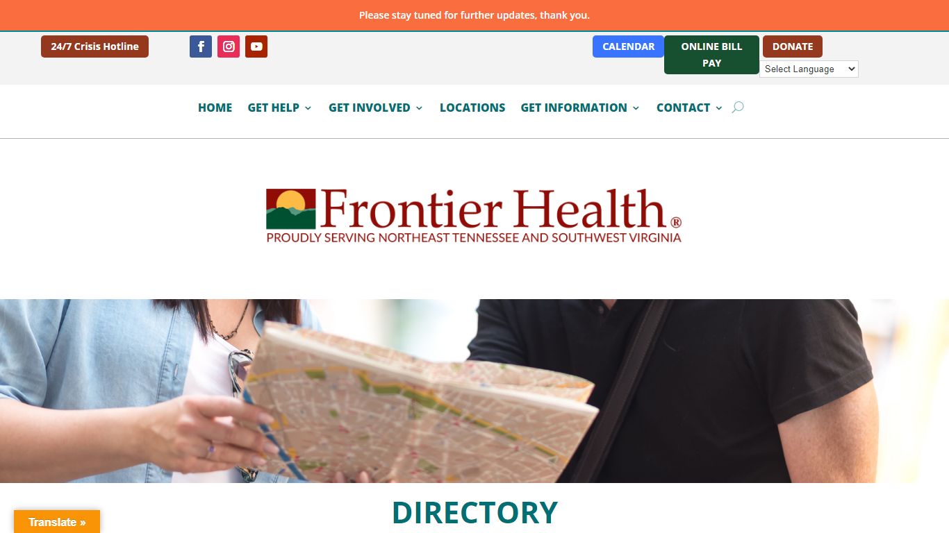 Directory - Frontier Health
